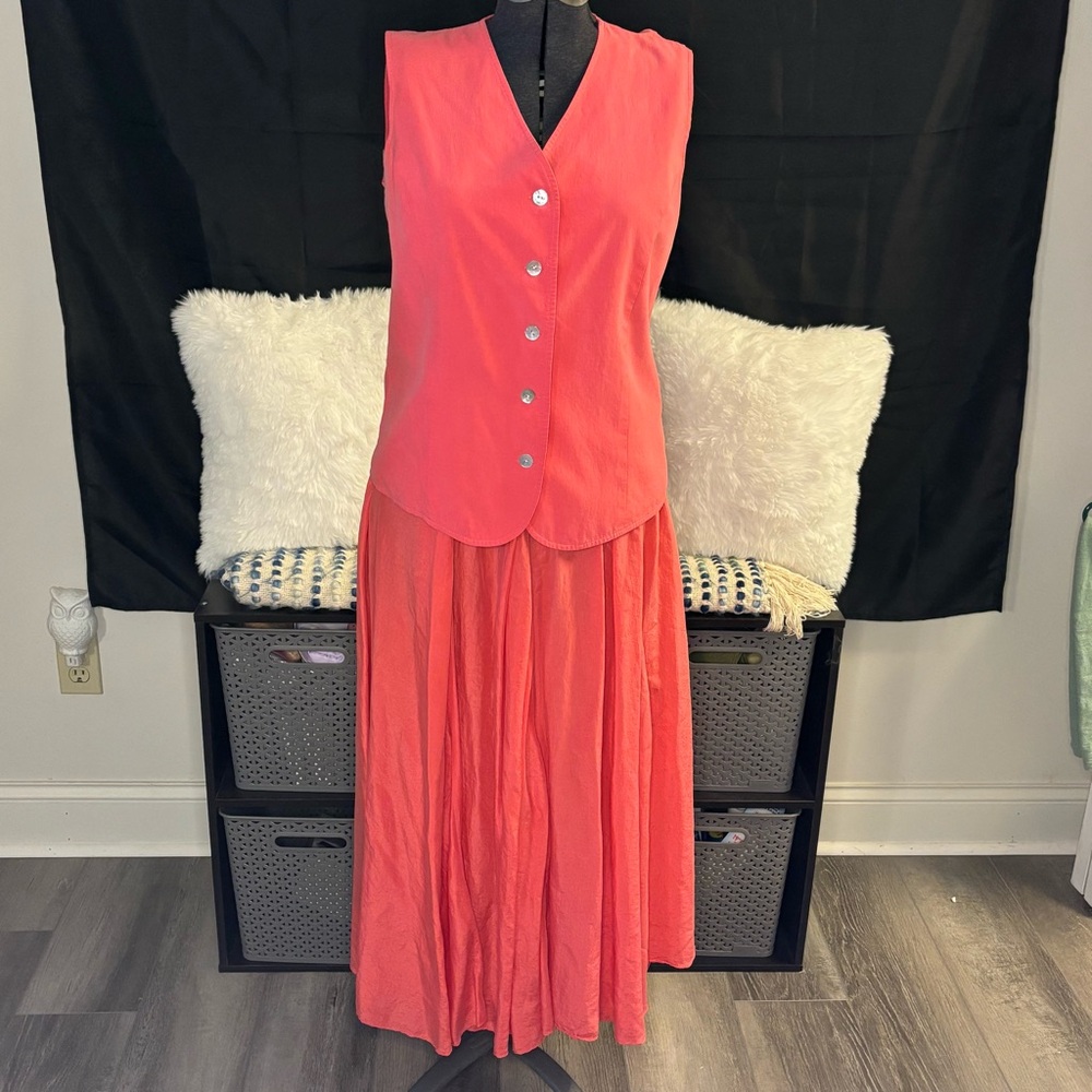 💖Sue Brett💖 Vintage Skirt & Vest Set